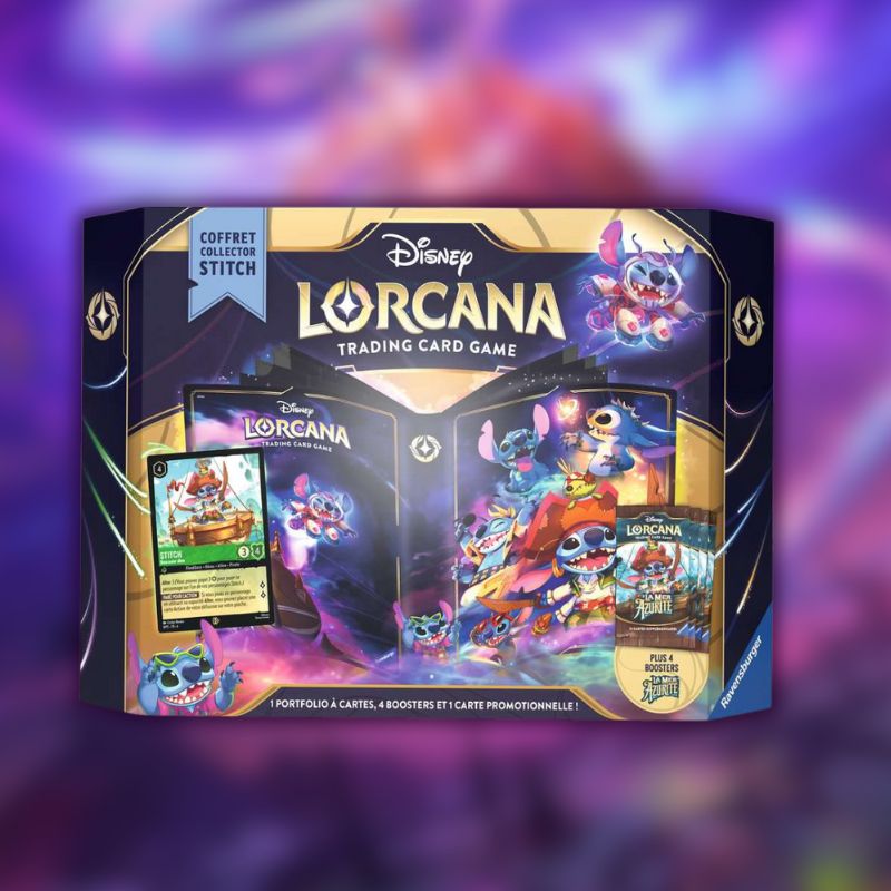 Coffret Cadeau Stitch Lorcana Chapitre 6 La Mer Azurite