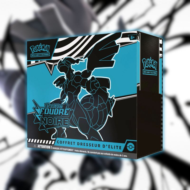 ETB EV10.5 Foudre Noire – Coffret Dresseur d’Elite