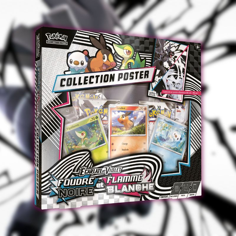 Coffret Collection Poster EV 10.5 Foudre Noire et Flamme Blanche