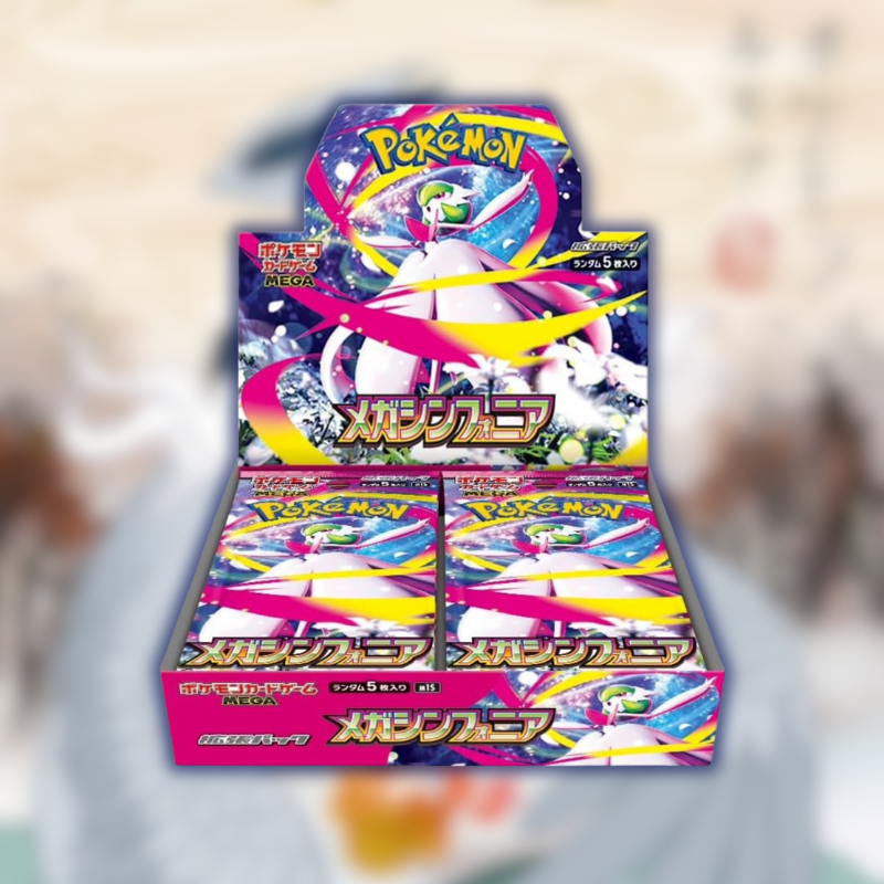Display Pokémon m1s Mega Symphonia - 30 boosters - Japonais