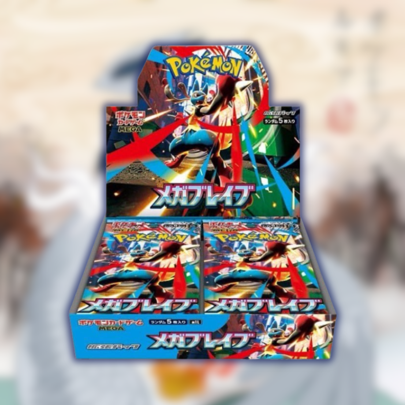 Display Pokémon m1l Mega Brave - 30 boosters - Japonais