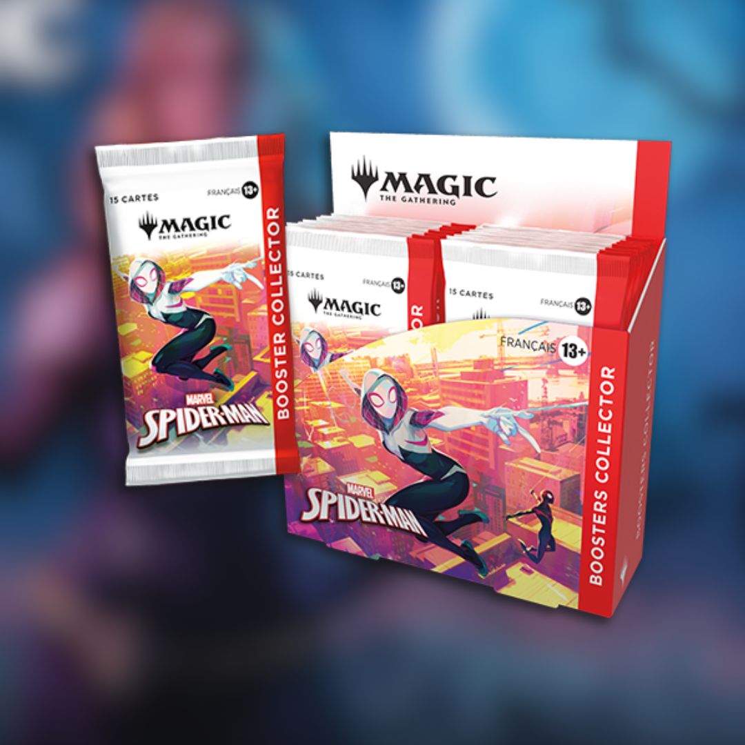 Display Collector MAGIC THE GATHERING Marvel's Spider-Man - 12 Boosters FR