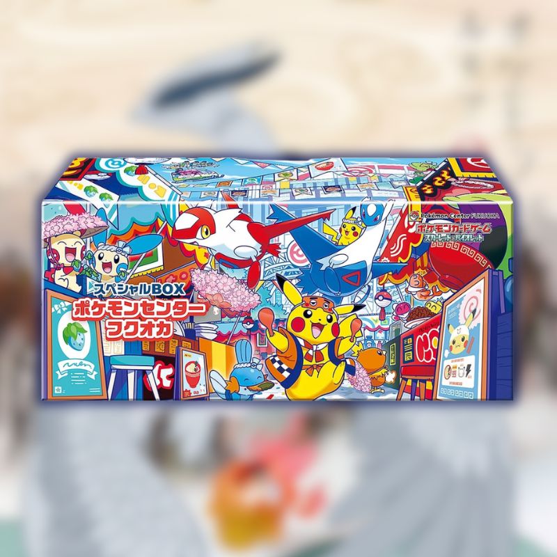 Coffret Pokémon Center Fukuoka 2025 - Japonais
