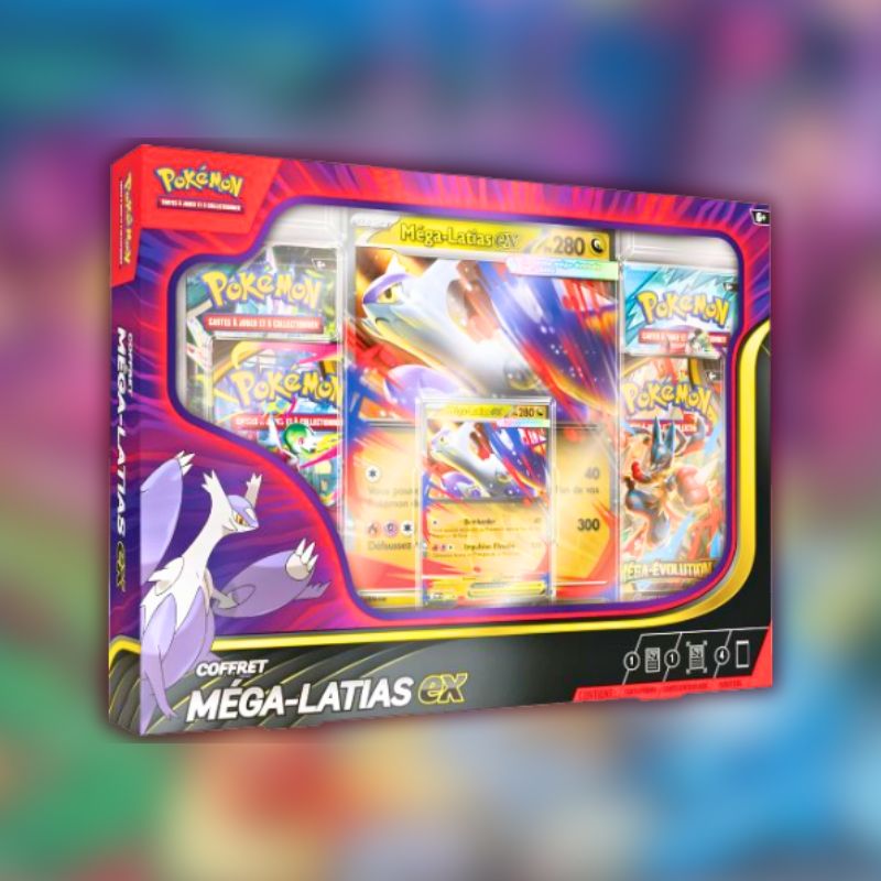 Coffret Pokémon Méga Latias Ex - Octobre 2025