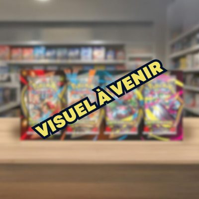 Protection acrylique illustrée artset booster Flammes Fantasmagoriques ME02