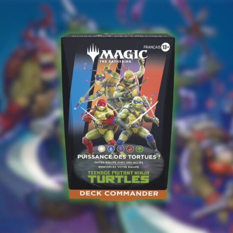 Deck Commander Magic : The Gathering- Teenage Mutant Ninja Turtles - FR