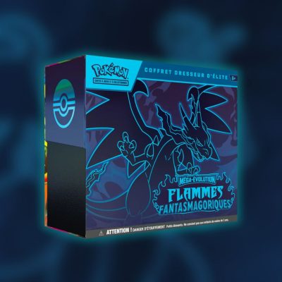 ETB ME02 Flammes Fantasmagoriques – Coffret Dresseur d’Elite