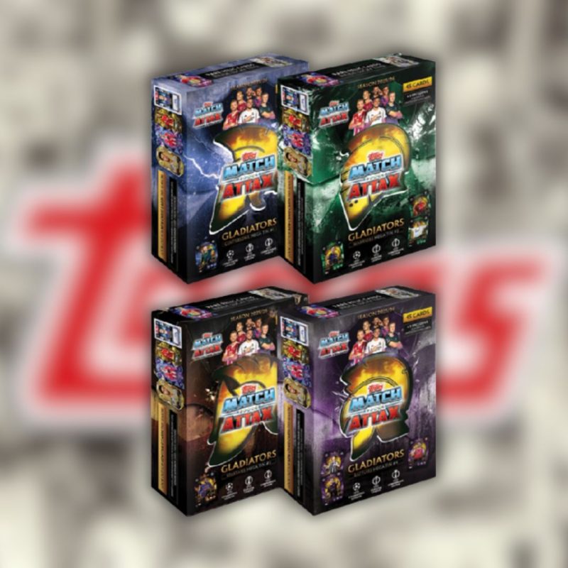 TOPPS LIGUE DES CHAMPIONS 25/26 MATCH ATTAX TINS METAL (MODELE ALEATOIRE) - EN