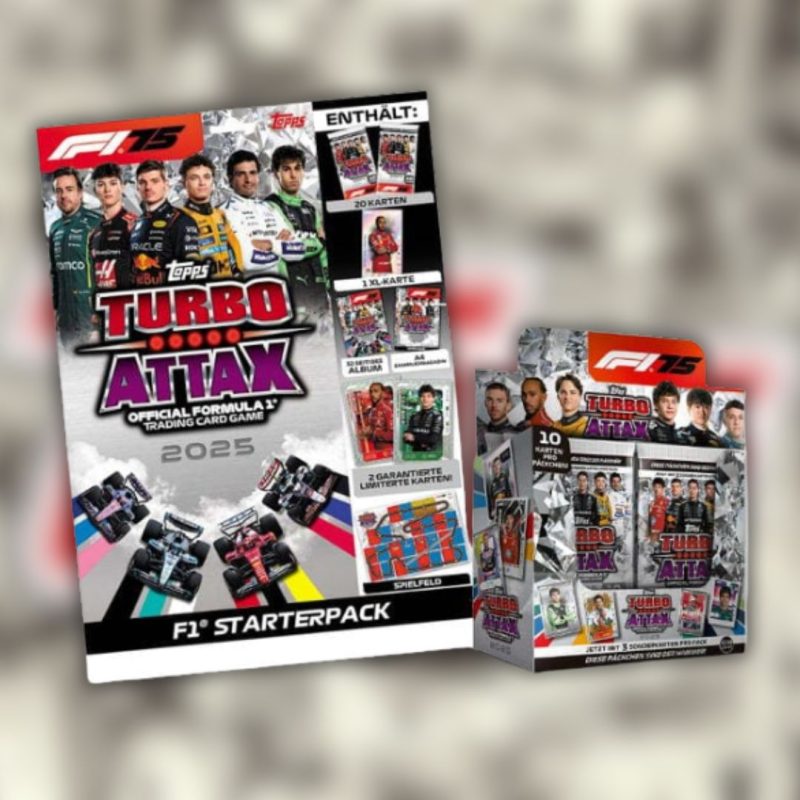 TOPPS FORMULE 1 25/26 TURBO ATTAX DISPLAY 24 SACHETS - EN