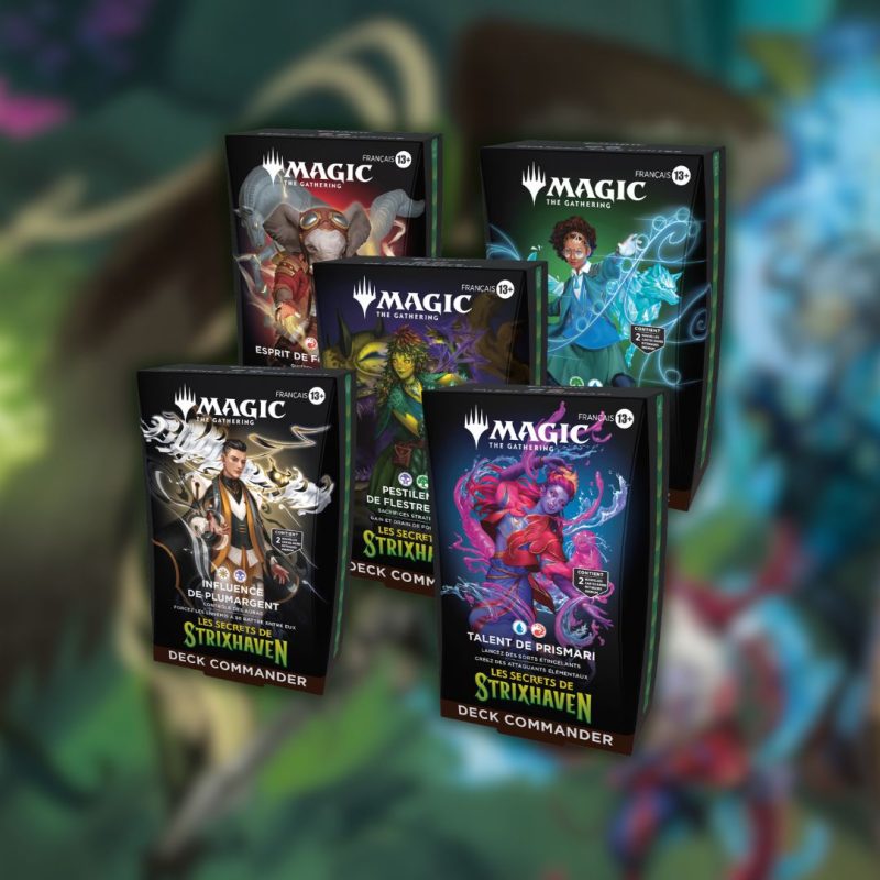 Deck Commander Magic : The Gathering - Les secrets de Strixhaven - FR