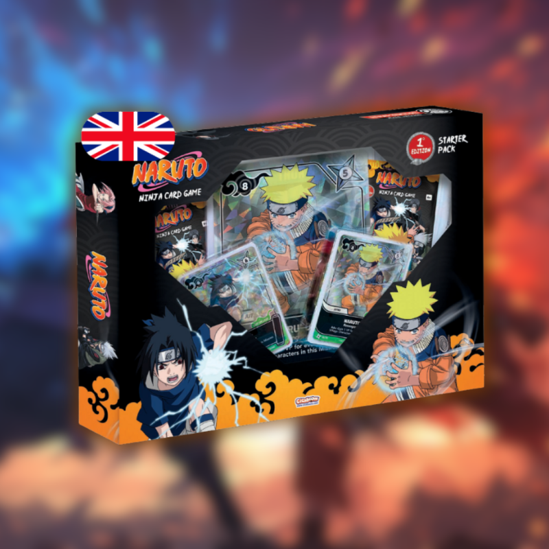 Coffret Spécial Naruto Mythos TCG – 1er chapitre : Konoha Shidō (1° Édition) - Anglais