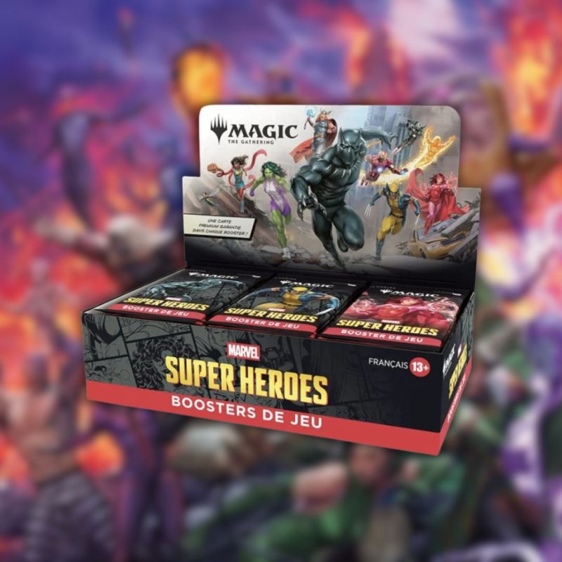 Display Magic The Gathering - Super Heroes - 30 boosters - FR