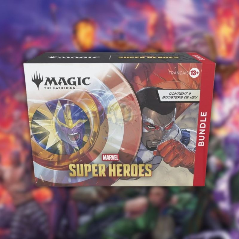 Bundle Magic The Gathering - Super Heroes - 9 boosters - FR