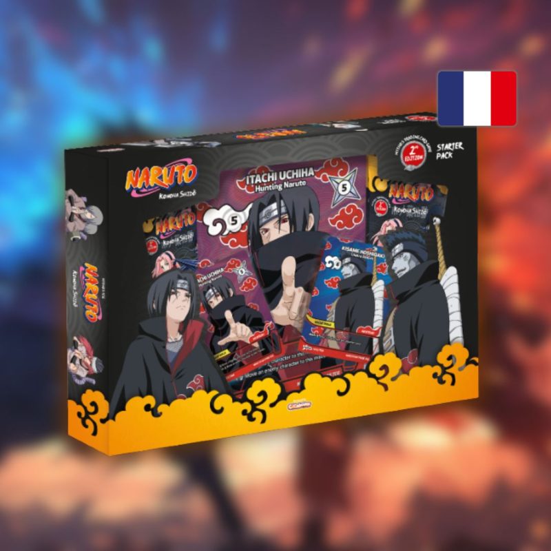 Coffret Spécial Naruto Mythos TCG – 1er chapitre : Itachi (2ème édition) (Français)