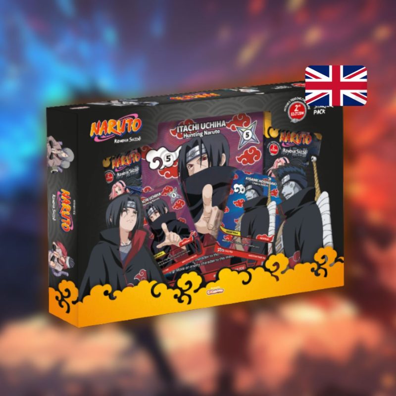 Coffret Spécial Naruto Mythos TCG – 1er chapitre : Itachi (2ème édition) (Anglais)