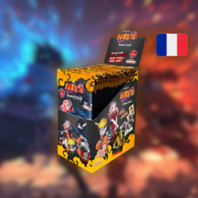 Display de 24 Boosters Naruto Mythos TCG Fr - 1er chapitre : Konoha Shidō (2ème Édition)