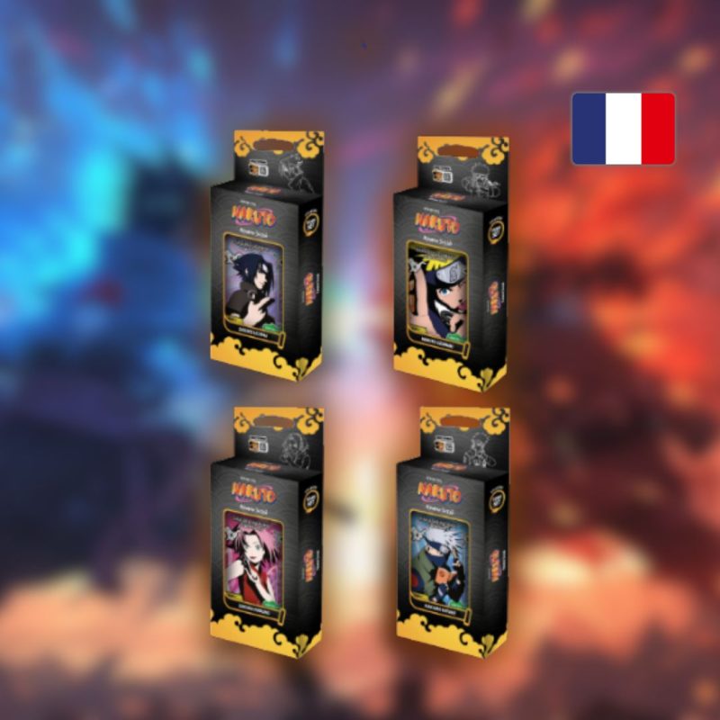 Bundle Naruto Mythos TCG FR - 1er chapitre : Konoha Shidō Team Set (2ème Édition) - Modèle aléatoire