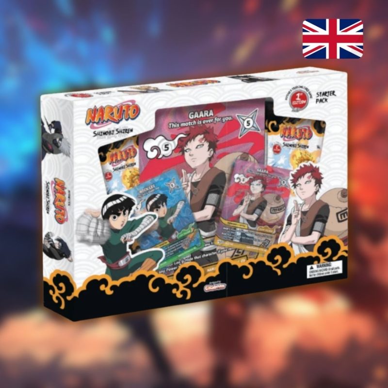 Coffret Spécial Naruto Mythos TCG – Set 2 Shinobi Shiren - Design A - Première édition - Anglais