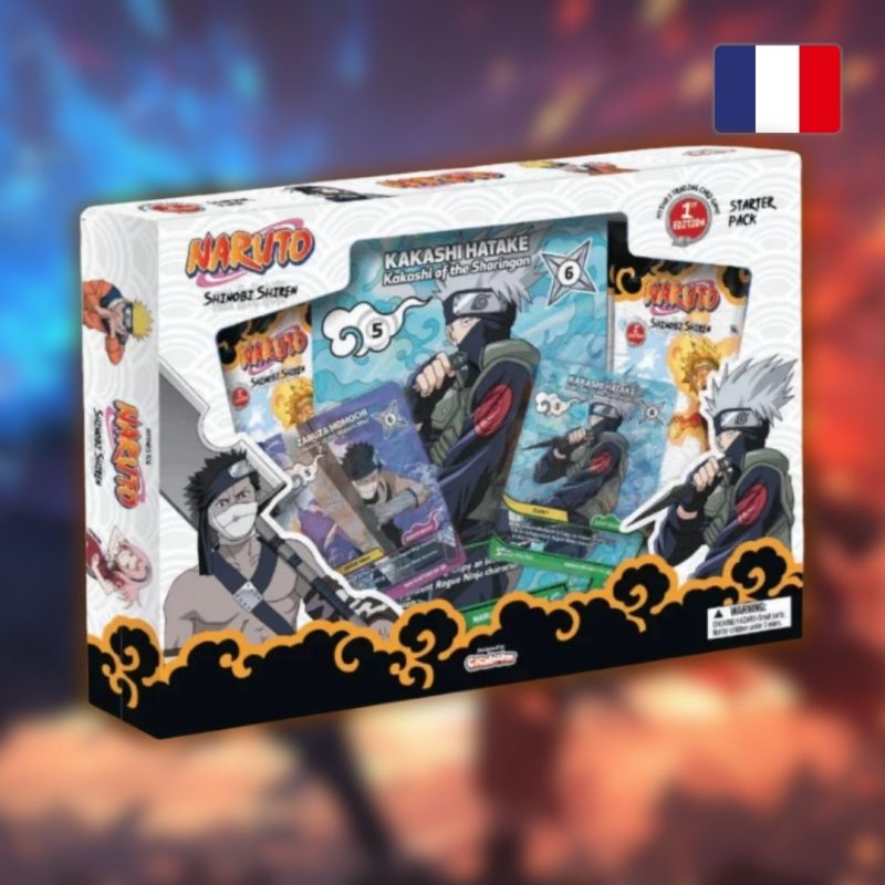 Coffret Spécial Naruto Mythos TCG – Set 2 Shinobi Shiren - Design B - Première édition - Français