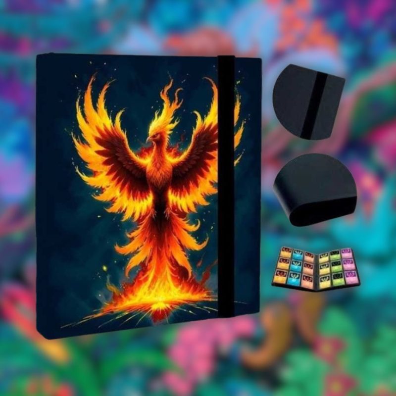 Portfolio Phoenix Shield Top Loader - 9 pochettes - 216 cartes