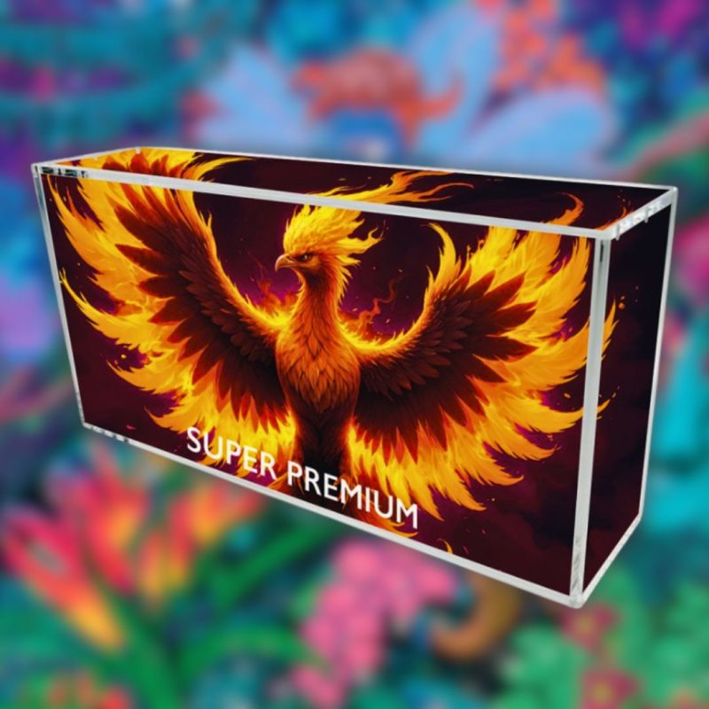 Protection acrylique Phoenix Shield pour SPC Pokemon EV8.5 Evolutions Prismatiques
