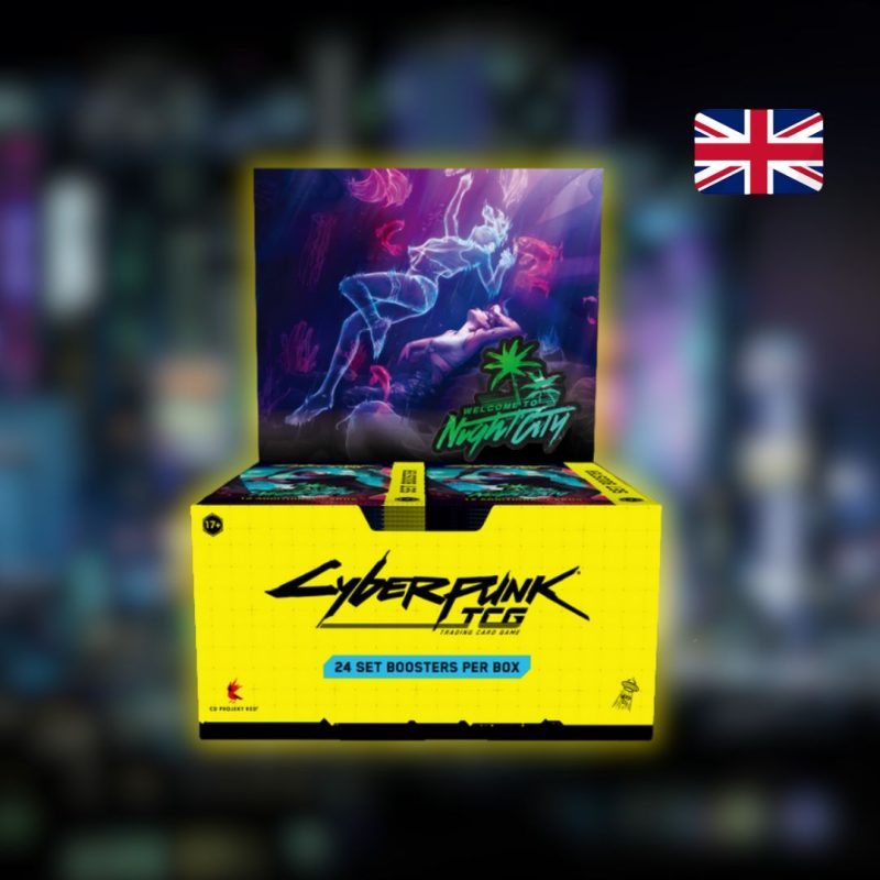 Display Cyberpunk TCG Welcome to Night City - 24 boosters - EN