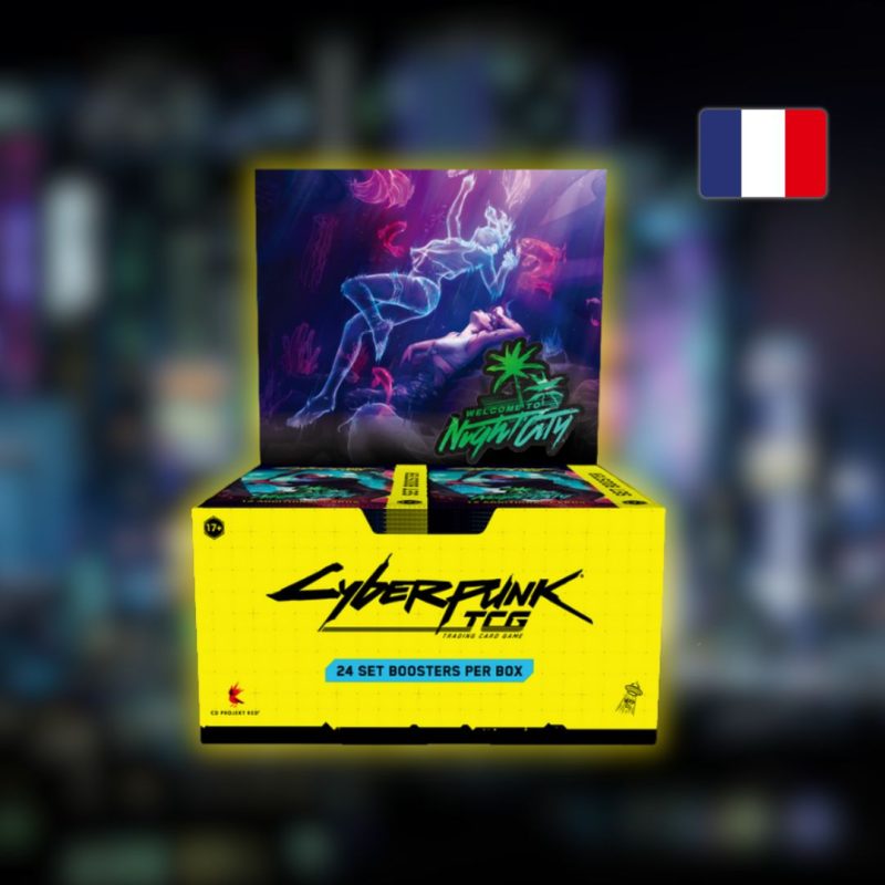 Display Cyberpunk TCG Welcome to Night City - 24 boosters - FR