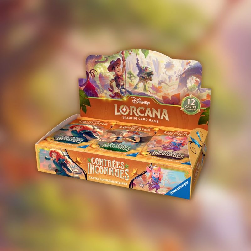 Display Lorcana Chapitre 12 Contrées Inconnues - 24 boosters - FR