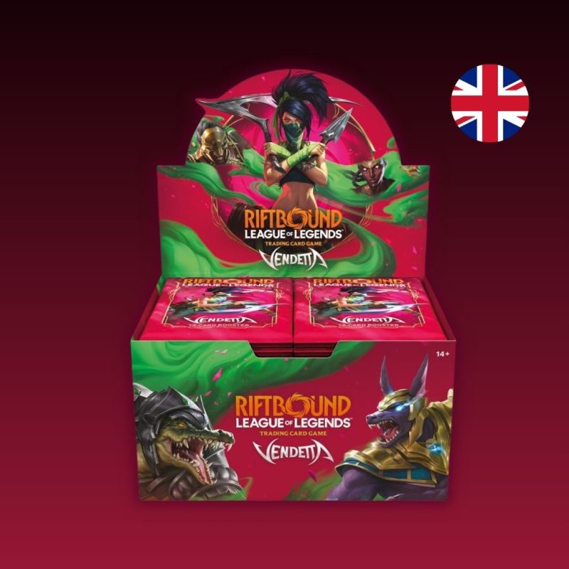 Display Riftbound Vendetta - Boite de 24 Boosters - League of Legends TCG - Anglais