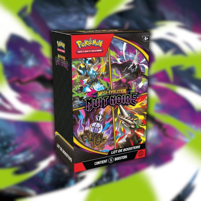Bundle Pokémon ME05 Nuit Noire - 6 boosters