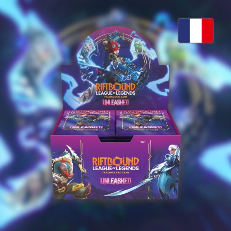 Display Riftbound Déchainement : League of Legends TCG - 24 Boosters - Français