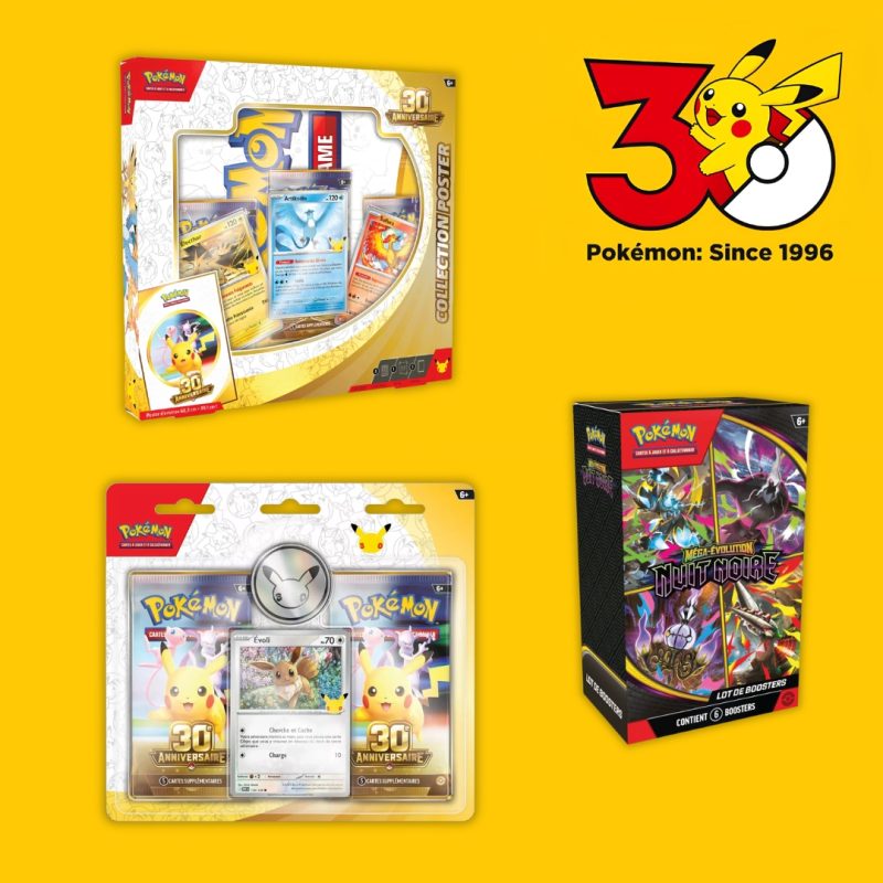 Pack Pokémon 30 ans - Pack 2