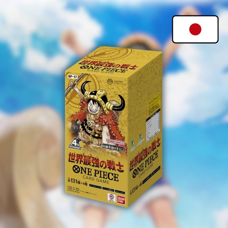 Display One Piece OP17 The World's Strongest Warrior - 24 boosters - Japonais