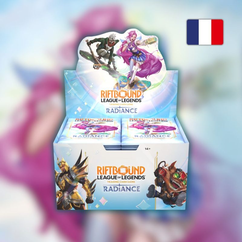 Display Riftbound Radiance : League of Legends TCG - 24 Boosters - Français